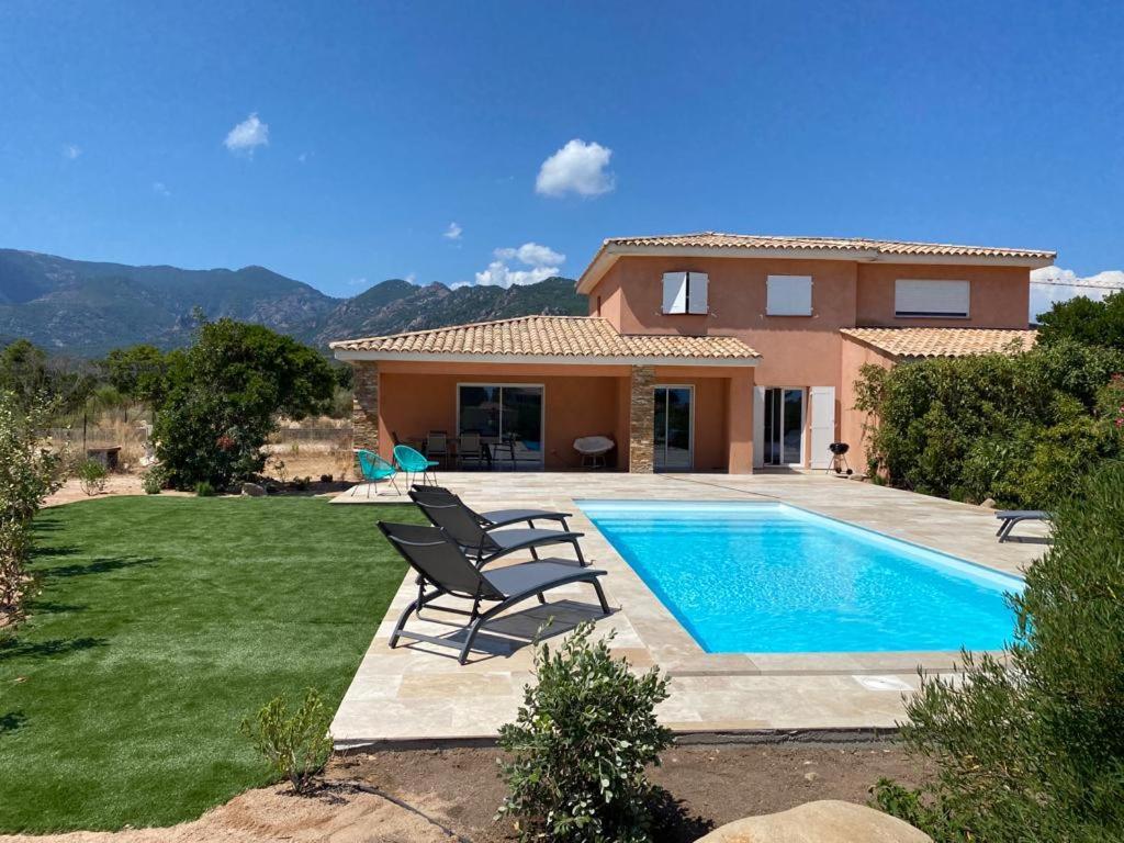 Villa Chez Geraldine Piscine Chauffee, Proche Plage Et Riviere Lecci Exterior photo